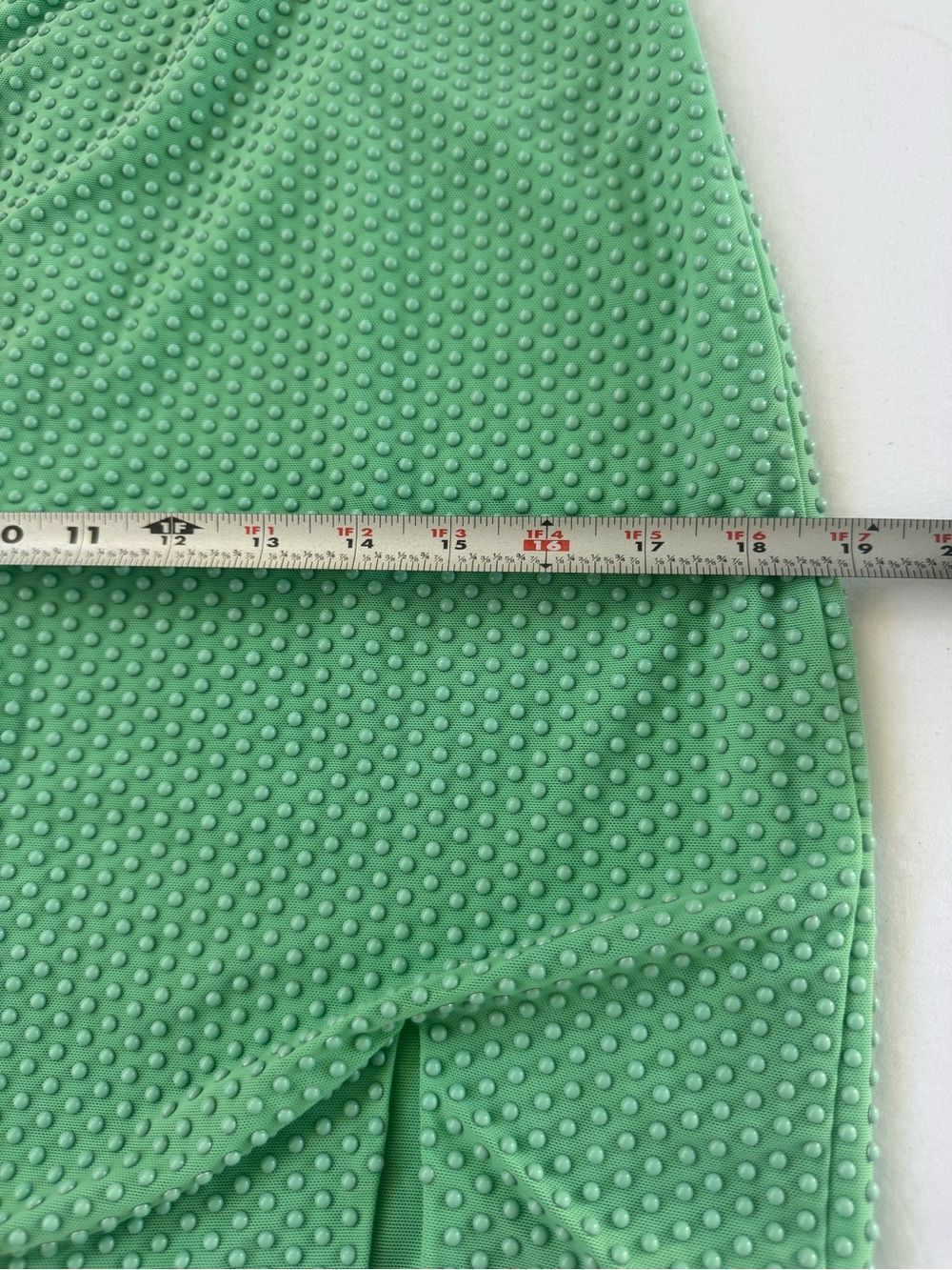 Cynthia Rowley Cabochon Studs Mesh Dress Pistachio Green Dress Size 6 New W Tags - Picture 15 of 15